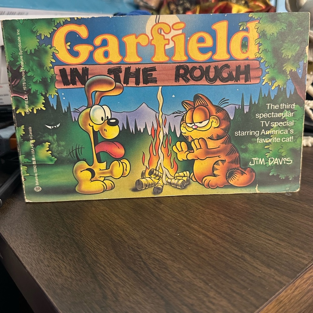 First edition, Garfield In The Rough soft back book